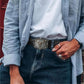 ⌛Limited-Time Offer🛍️Men's Retro Bull Head Embossed Leather Belt