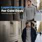 ⌛Limited-Time Offer🛍️Men's Casual Ribbed Half Zip Sweater