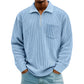 ⌛Limited-Time Offer🛍️Men's Casual Ribbed Half Zip Sweater