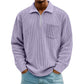 ⌛Limited-Time Offer🛍️Men's Casual Ribbed Half Zip Sweater