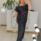 ⌛Limited-Time Offer🛍️Women's Off Shoulder Top & Wide Leg Pants