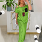 ⌛Limited-Time Offer🛍️Women's Off Shoulder Top & Wide Leg Pants