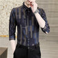 🔥NEW HOT SALE🔥 Men's Retro Geometric Print Shirt