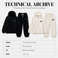 💖 Premium Comfort | Women's Plush Textured Hoodie & Pants 2-Piece Set