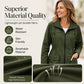 ☔ All-Weather Comfort | Women's Stylish Water-Resistant Everyday Jacket