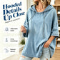 ✨ Easy Everyday Comfort | Women's Relaxed Hooded Denim Pullover