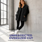 🧥 Seasonal Style | Women's Oversized Hooded Denim Vest Jacket