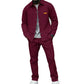 🧥 Texture Meets Utility | Men's 2-Piece Lounge Set with Functional Pockets