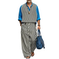✨ Easy Style, Zero Matching Hassle | Men's Retro Print Loose-Fit 2-Piece Set