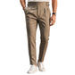 ✨ Timeless Comfort | Men's Pleated Slim-Tapered Pants with Side Adjusters