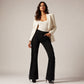 💃 Fringe That Moves With You | Women's High-Waist Flare Jeans