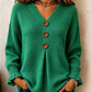 💥 Special Price Today | Women's Soft V-Neck Textured-Knit Sweater
