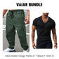💥 Built for Storage & Movement | Men's Multi-Pocket Outdoor Cargo Pants