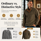 🏷️ Elevated Texture | Men's Corduroy Stand-Collar Sweatshirt