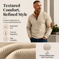 🏷️ Elevated Texture | Men's Corduroy Stand-Collar Sweatshirt