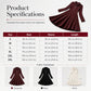 💖 Flattering Fit, Easy Comfort | Women's Ribbed Knit Half-Zip Slim-Fit Dress