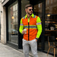 🦺 Built for the Job | Men's High-Visibility Scaffolder Long-Sleeve Work Top