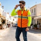 🦺 Built for the Job | Men's High-Visibility Scaffolder Long-Sleeve Work Top