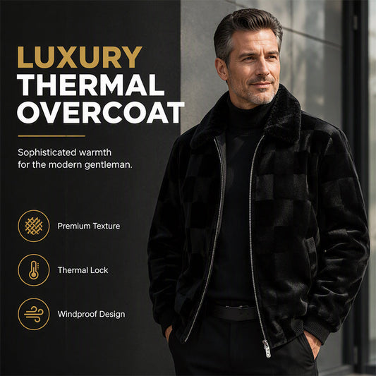 💎 Premium Comfort | Men's Jacquard Velvet Thick Thermal Jacket ⚡ Free shipping