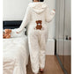 🐻💖Women's Cute Bear Hooded One-Piece Loungewear – Cosy, Comfy & Adorably Cute