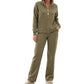💯 Premium Quality | Women's Heavyweight Zip-Up & Wide-Leg Pants 2-Piece Set⚡Free shipping