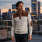 🔥LAST DAY SALE ONLY ￡18.99!!💥Men's Quarter Zip Corduroy Knit Sweater🧶