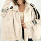 Women's Casual Hooded Zip-Up Coat