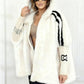 Women's Casual Hooded Zip-Up Coat