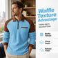 🔥 Limited-Time Deal | Men's Waffle-Knit Quarter-Zip Sweatshirt