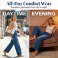 💥 Special Price Today | Women's Elastic-Waist Wide-Leg Denim Pants