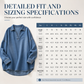 💙 Relaxed Fit, Standout Shape | Women's V-Neck Batwing Denim Pullover