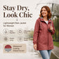 🌧️ Ready When the Weather Turns | Women's Waterproof Hooded Outdoor Jacket