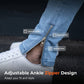 💥 Utility with an Edge | Men's Stretch Cargo Jeans with Ankle Zippers