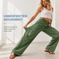 💥 More Pockets, More Freedom | Women's Loose Stretch Cargo Pants