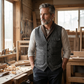 🎩 Classic Texture, Polished Look | Men's Herringbone Tweed Multi-Pocket Vest