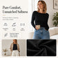 💖 Latest Design | Women's Boat-Neck Ribbed Knit Top