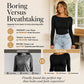 💖 Latest Design | Women's Boat-Neck Ribbed Knit Top