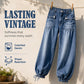 👖 One Pair, Two Silhouettes | Women's High-Waisted Balloon Jeans with Drawstring Cuffs