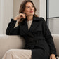 🏷️ Polished from Work to Dinner | Women's Mid-Length Draped Trench Coat