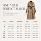 🏷️ Polished from Work to Dinner | Women's Mid-Length Draped Trench Coat