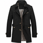 🧥 Washed Cotton, Sharper Long-Line Fit | Men's Casual Windbreaker