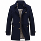 🧥 Washed Cotton, Sharper Long-Line Fit | Men's Casual Windbreaker