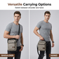 🎒 More Storage, Less Bulk | Men's Multi-Pocket Crossbody Travel Bag