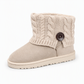 🥾 Warm Steps, Steady Grip | Women's Suede Faux-Fur Mid-Calf Boots