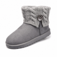 🥾 Warm Steps, Steady Grip | Women's Suede Faux-Fur Mid-Calf Boots