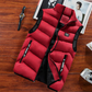 🦺 Warm Core, Free Movement | Men's Padded Stand-Collar Zip-Pocket Vest