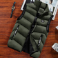 🦺 Warm Core, Free Movement | Men's Padded Stand-Collar Zip-Pocket Vest