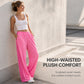 🎉 Latest Design | Women's High-Waist Side-Stripe Wide-Leg Sweatpants