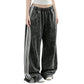 🎉 Latest Design | Women's High-Waist Side-Stripe Wide-Leg Sweatpants