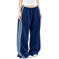 🎉 Latest Design | Women's High-Waist Side-Stripe Wide-Leg Sweatpants